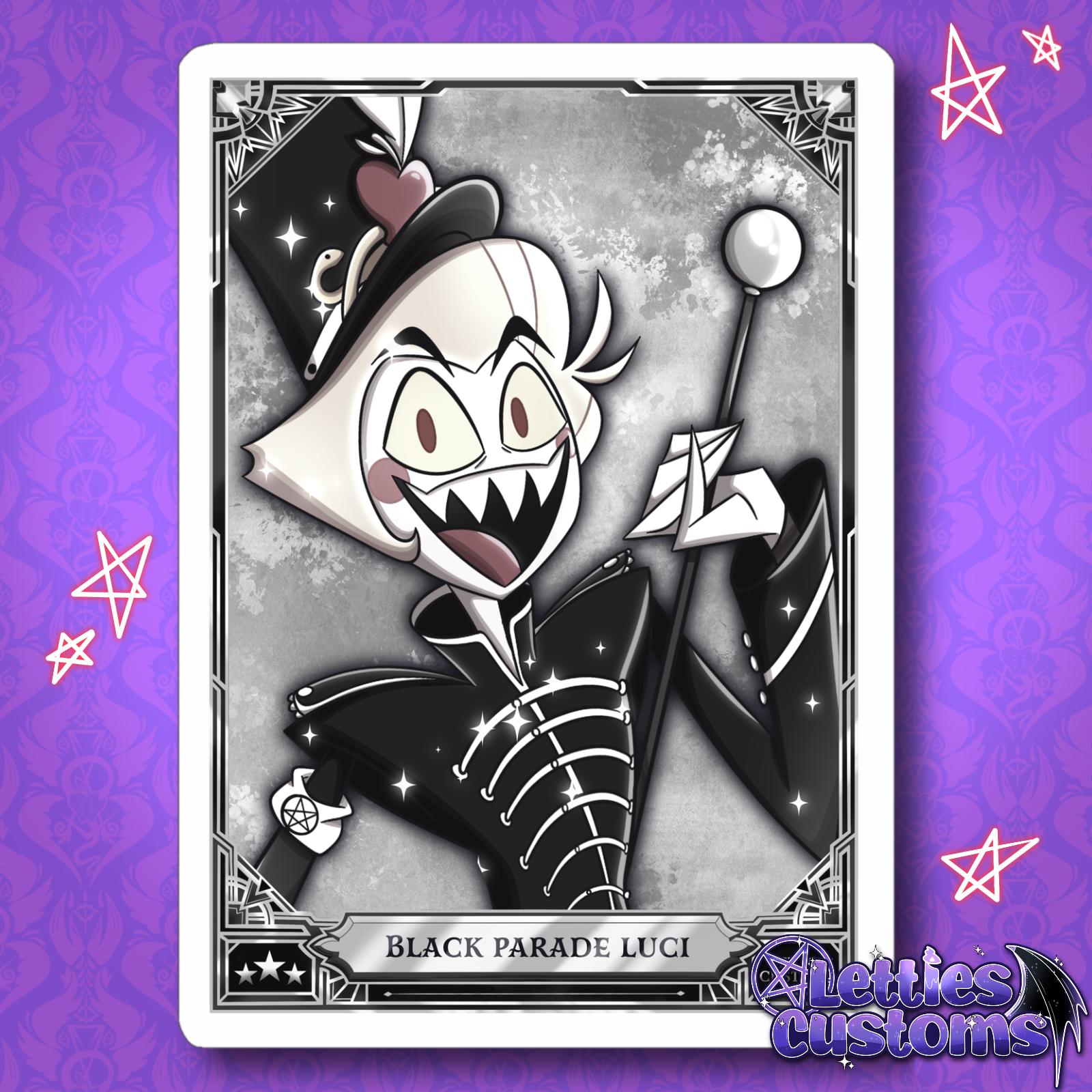 Hazbin Hotel Lucifer Cards - Etsy