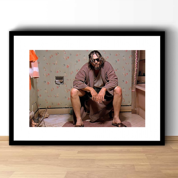Big Lebowski Poster Etsy