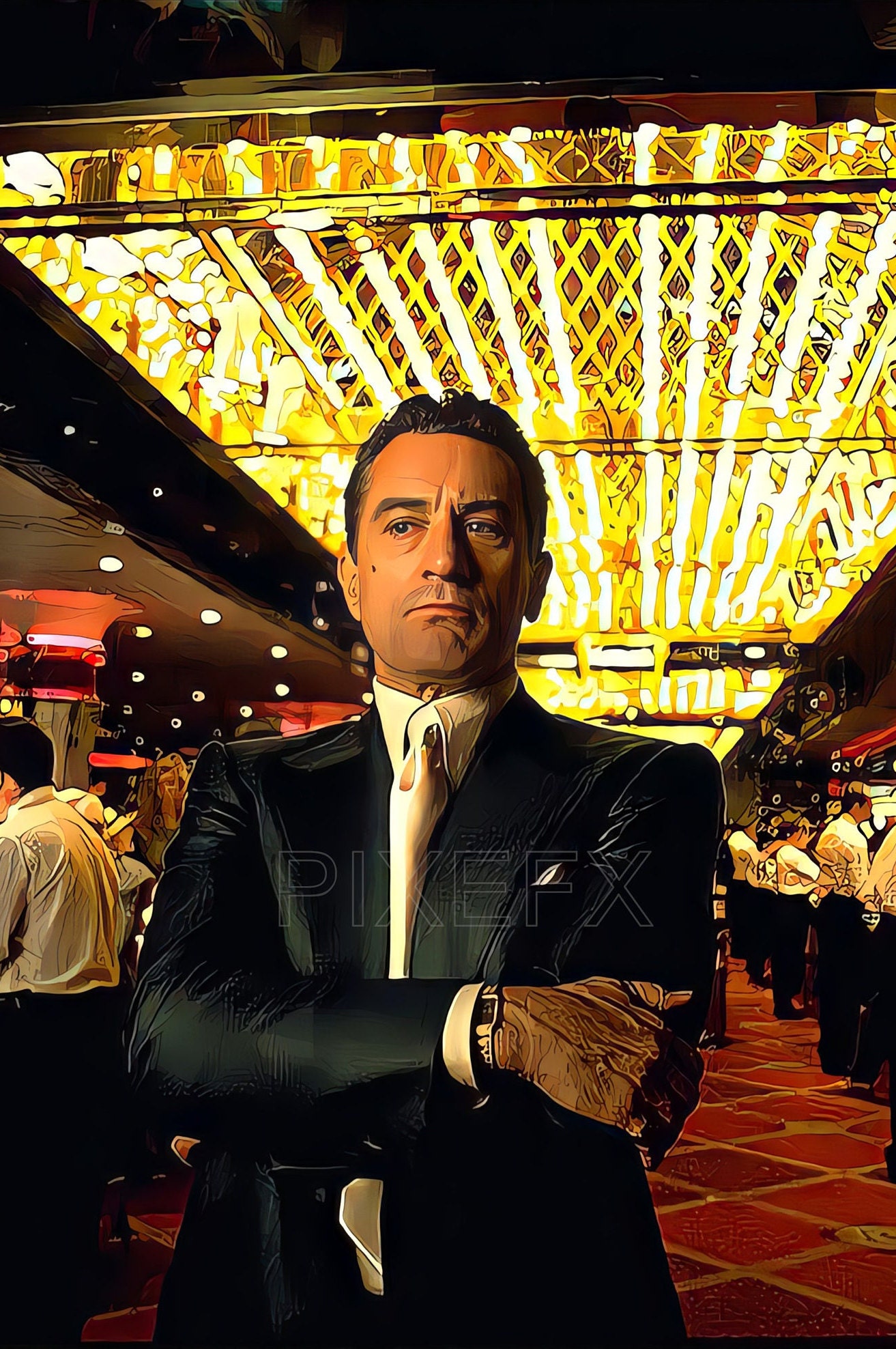 Casino Movie Poster Robert De Niro Casino Poster Print - Etsy