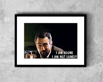 Heat Movie Poster - Robert De Niro -Robert De Niro Neil McCauley Poster Print - Movie Quote Poster- Tv - Movies - Movie Posters- Wall Art