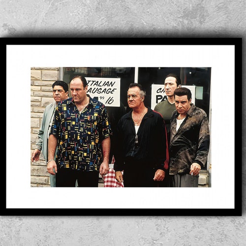 The Sopranos Sopranos James Gandolfini Tony Soprano and Etsy Canada