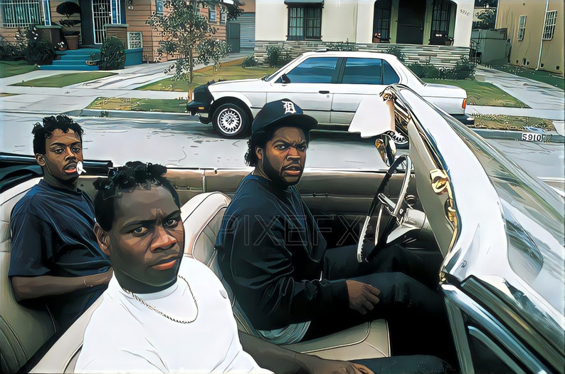 Boyz N the Hood Poster Boyz N the Hood Drive by Poster Print Etsy UK