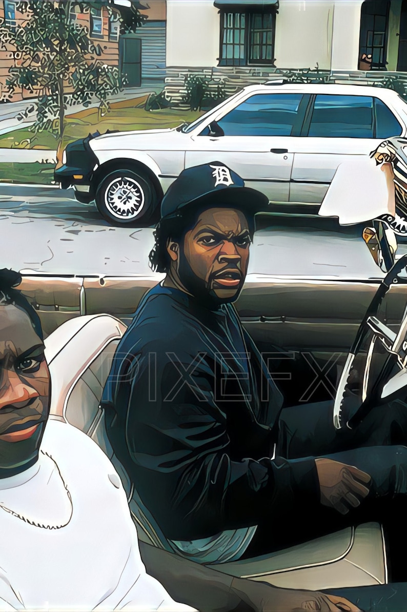 Boyz N the Hood Poster Boyz N the Hood Drive by Poster Print Etsy India