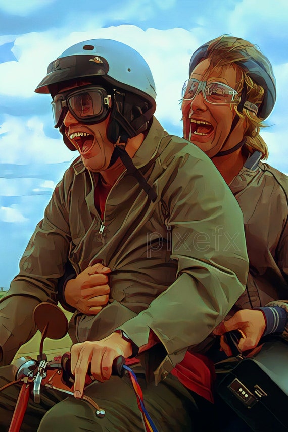 Dumb and Dumber Poster Print Dumb and Dumber Road Trip Poster Oil Paint  Digital Posters - Etsy