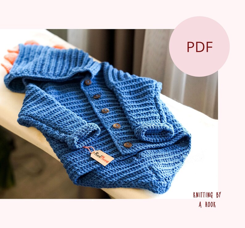 Crochet Baby Dinosaur Cardigan Pattern Crochet Unisex Jacket Etsy Australia