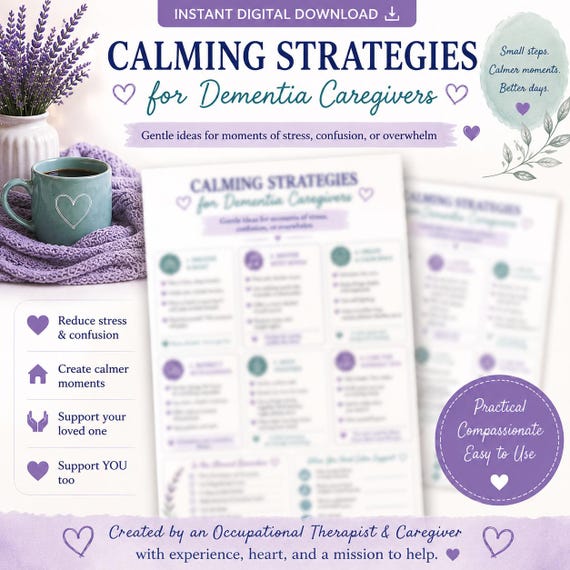 Dementia Care Guide, Caregiver Checklist, Aging Parent Care Handbook, Elderly Care Binder Printable, Dementia Caregiver Support Guide