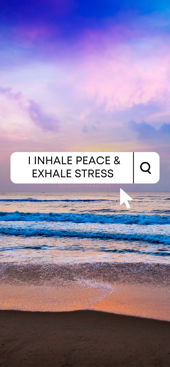 Release Affirmation Wallpapers iPhone 12 Pro Max Decals & Skins