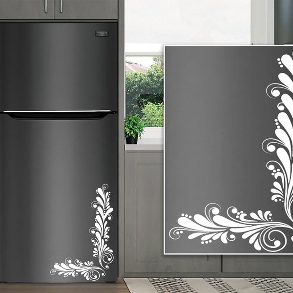 Refrigerator Decals Etsy