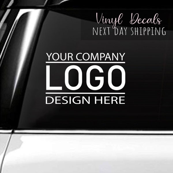 Company Logo Laptop Stickers Etsy