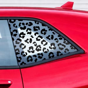 Small Leopard Print Pattern - Car Window Decals