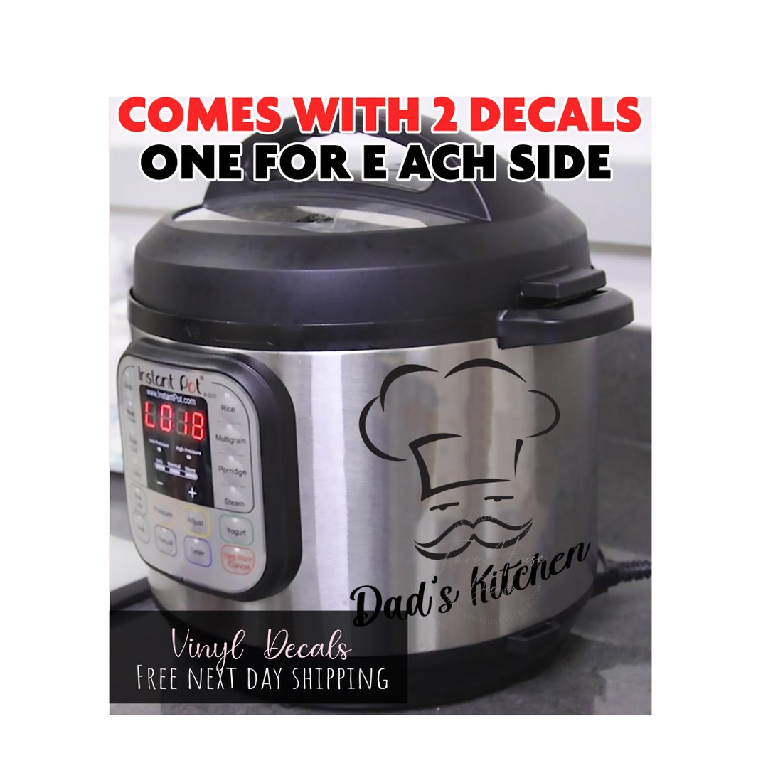 Crocksafe Sticker Instant Pot Decal | Crockpot Sticker | Small Kitchen Appliance Decal ...