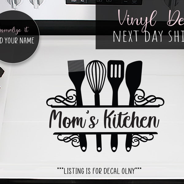 Kitchen Wall Decal Etsy