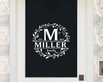 Custom Family Name Noodle Board Decal: Farmhouse Kitchen Decor