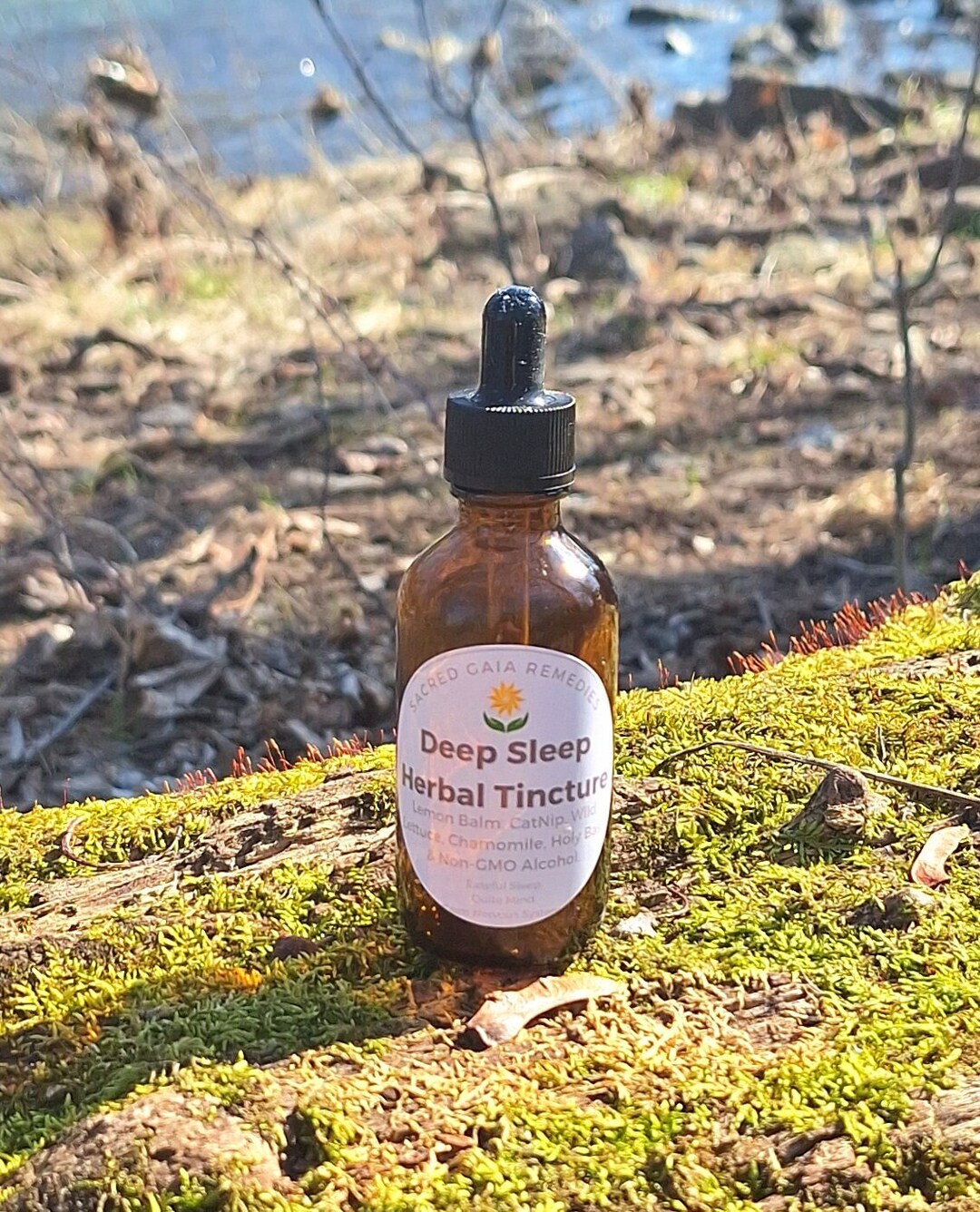 Deep Sleep Tincture, Organic Fresh Herbal Extract Nervous System