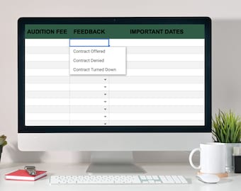 Audition Season Tracker