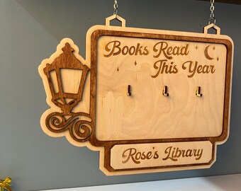 Boeken gelezen dit jaar, cadeau boekenliefhebber, boekenteller, boekenplankdecor, gewoontetracker, leesgrage bibliotheekdecor, boekenwurm, leesuitdaging - België