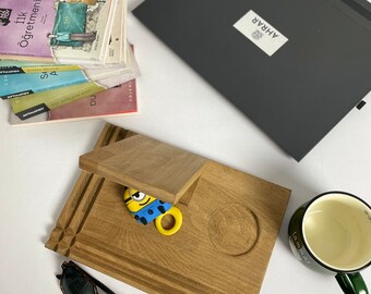 Porte-livre multifonctionnel personnalisé, support pour tablette, cadeau unique pour les amoureux des livres, porte-livre table de chevet, cadeaux pour la fête des mères