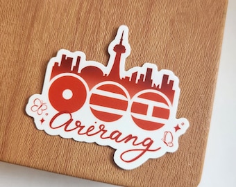 BTS - In Toronto/ Seoul, Arirang Album Sticker / Laptop Decals/ Memorabilia Stickers / Concert Souvenier/ Vinyl & Waterproof/ Cute Gift