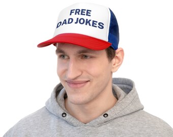 Dad Hat, Father&#39;s Day Present, Free Dad Jokes Hat, Best Gifts for Father&#39;s Day, Funny dad gift, dad gifts