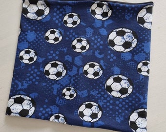 Boys loop scarf neckerchief scarf football