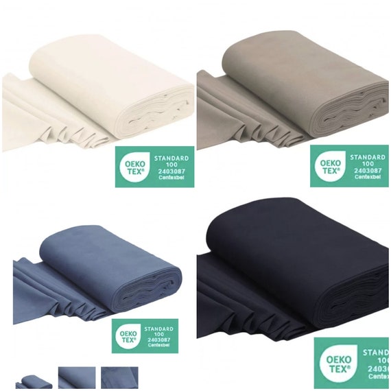 Stretch Cotton Rib Jersey - European Import - Oeko-Tex® - Dark Old Green Stretch Cotton Rib Jersey - European Import - Oeko-Tex® - Dark Old Green