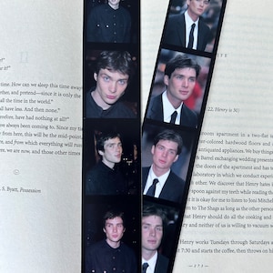 CILLIAN MURPHY Photobooth Lesezeichen // Wandkunst