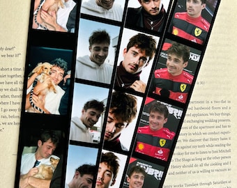 CHARLES LECLERC photobooth bookmark//wall art