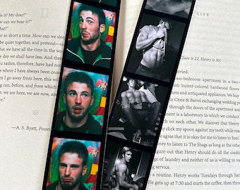 CHRIS EVANS photobooth bookmark//wall art