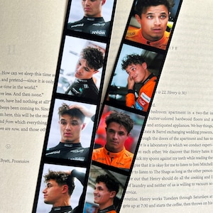 Marcapáginas de fotomatón de LANDO NORRIS // Arte de pared