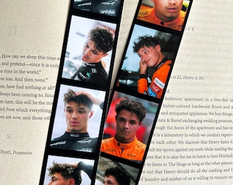 LANDO NORRIS photobooth bookmark//wall art