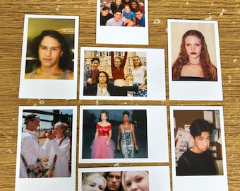 10 Things I Hate About You mini polaroid wall art, Heath Ledger