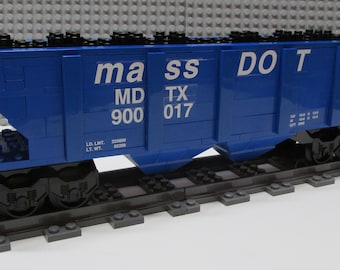 Custom Train Mass Dot Open Hopper Car "Please Read Description"