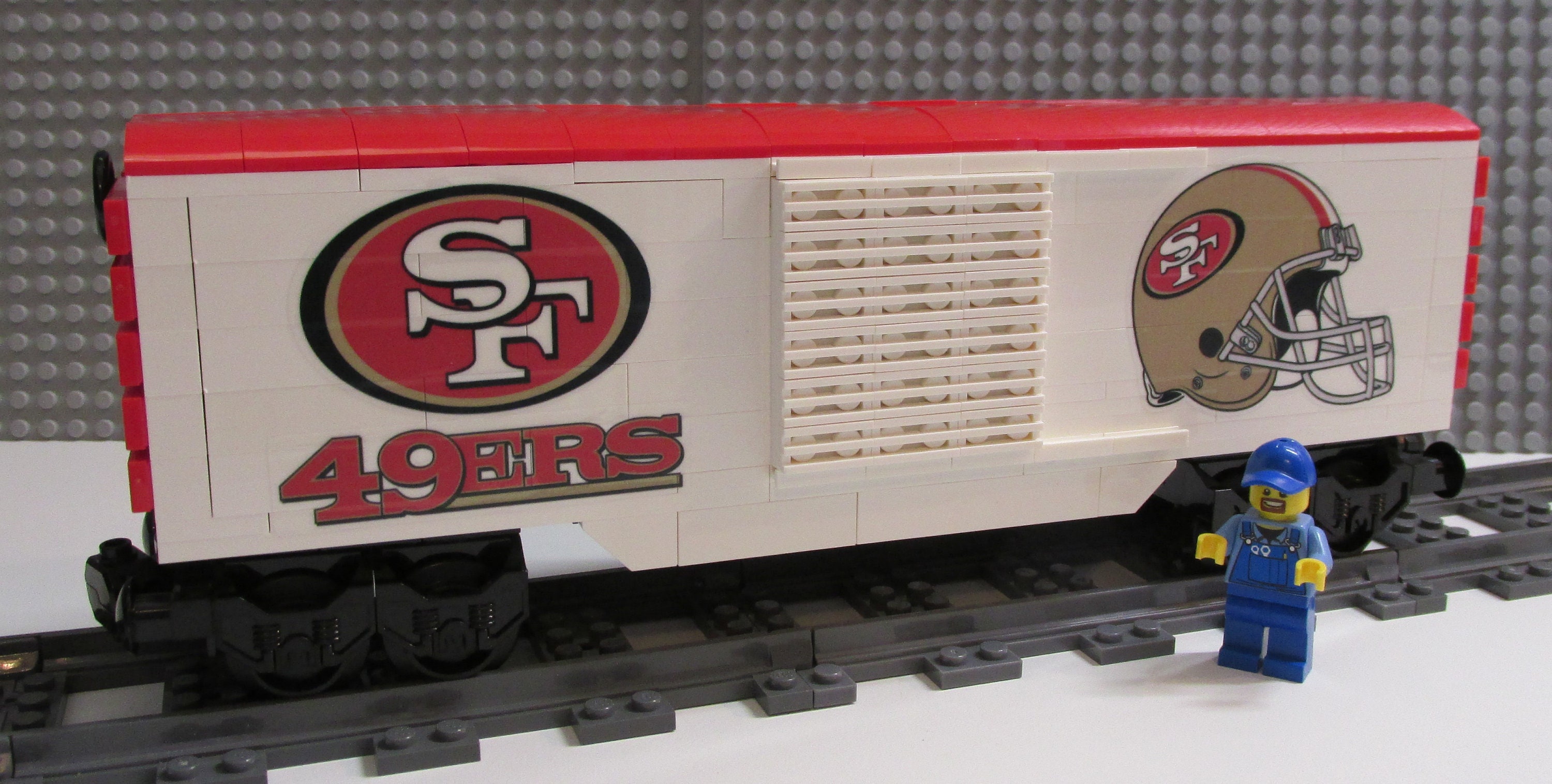 Custom Train San Francisco 49ers Boxcar 