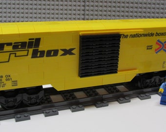 Custom Train Railbox Boxcar "Please Read Description"