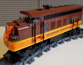 Custom Train Illinois Central F7 A & B Units "Please Read Description"