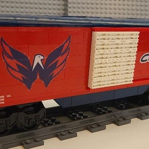 Custom Train Washington Capitals Boxcar &quot;Please Read Description&quot;