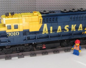 Custom Train Alaska GP40 Engine Version 1 "Please Read Description"