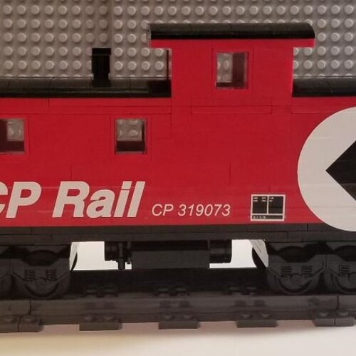Custom Train Canadian Pacific CP shops Rail Caboose 