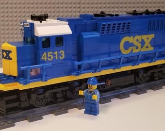 Custom Train CSX 01 GP40 Engine "Please Read Description"