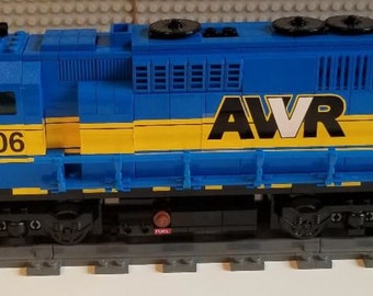 Custom Train Unstoppable 1206 GP40 Engine Please Read Description