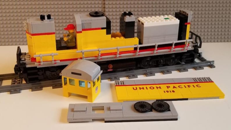 Custom Train Union Pacific GP9 Engine "please Read Description" - Etsy