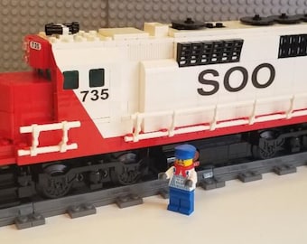 Custom Train SOO Line GP40 Engine "Please Read Description"