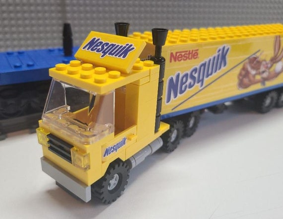 Roco 鉄道模型 Nesquik広告デザイン Custom Train Nesquik Flat Car 