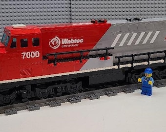 Custom Train Wabtex Flex ES44ac Version 2 Engine "Please Read Description"