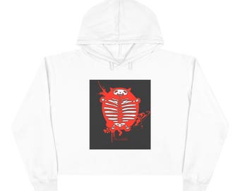 Mr. Dinkles Band RIP EP Logo Cropped Sweatshirt