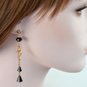 Swarovski Crystal Drop Earrings - 14k Gold Filled