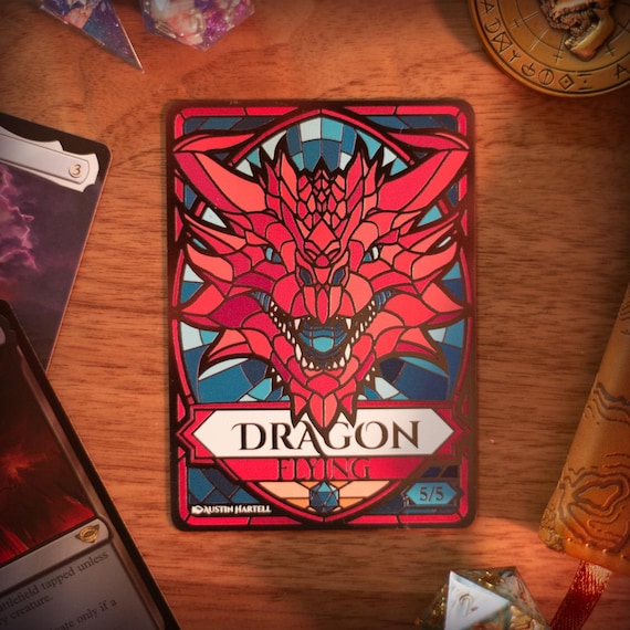 mtg anti dragon cards Metal 5/5 Token - Magic the Gathering, Commander, Custom Proxy, MTG Counter, Alters When Anti Cards that can stop an