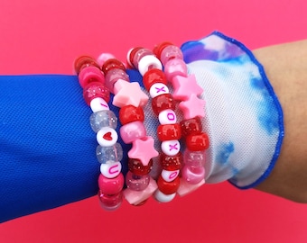 mystery lovecore kandi bracelets