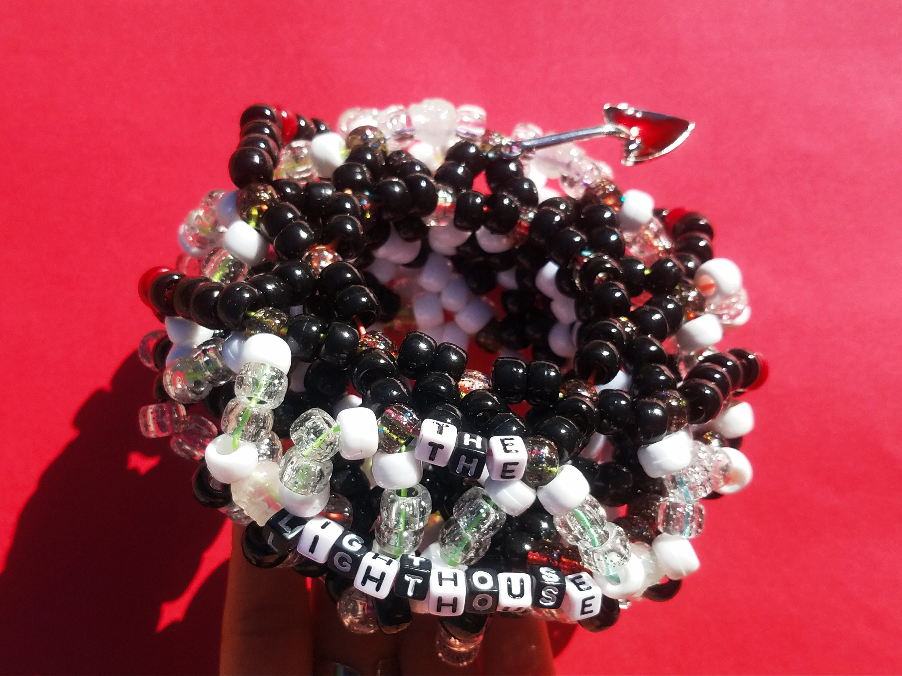 the lighthouse themed 3d cuff