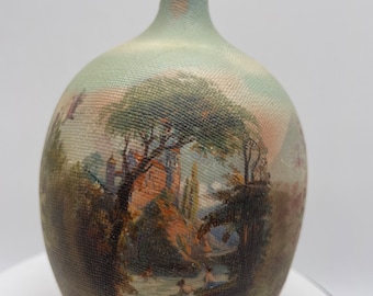 Royal Bayreuth Tapestry Vase/Jar 5"